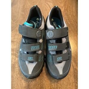 Bontrager Cycling Shoes Unisex Kids Gray Size 5.5 EXCELLENT